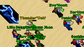Thunder'Wolf on screen