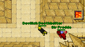Devilish Deathbolter on screen