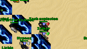 Vash explosion on screen