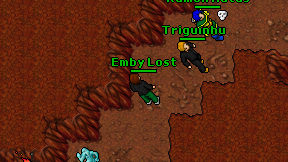 Emby Lost on screen