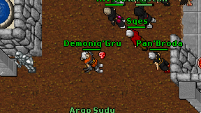 Demoniq'Gru on screen