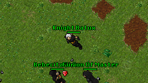 Knight Batux on screen