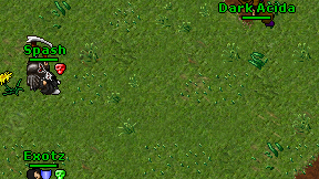 Dark Acida on screen