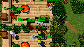 Jumulus on screen