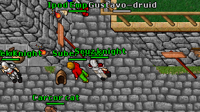 Scuz knight on screen