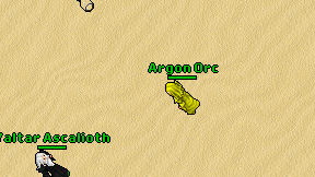 Argon Orc on screen