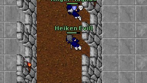Heiken Evill on screen