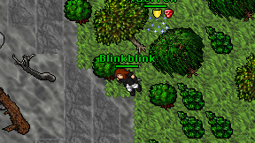 Blinkblink on screen