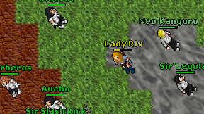 Lady Riv on screen