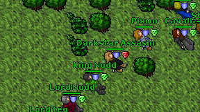 Darkstar Assasin on screen