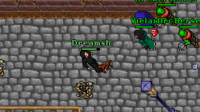 Dreamsh on screen