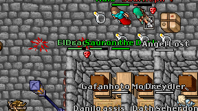 Dragon marron on screen