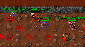 Necrius on screen
