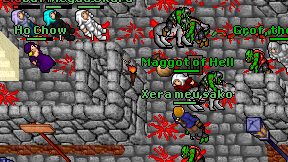 Maggot of Hell on screen