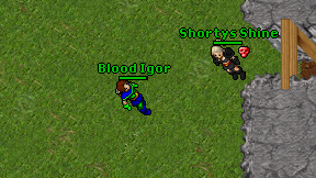 Blood Igor on screen