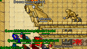 Tahenn on screen