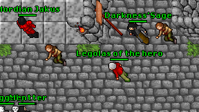 Darkness'Sage on screen
