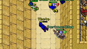 Yhete on screen