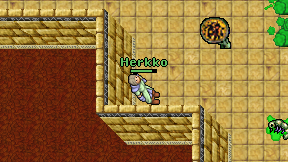Herkko on screen