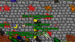 Electrom Dragonm on screen