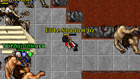 Elite Shadow'oz on screen