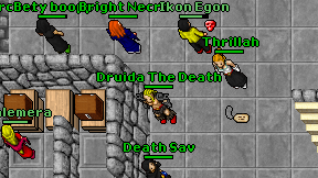 Death Sav on screen