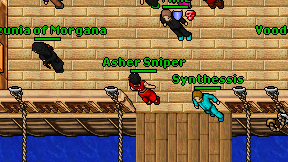 Asher Sniper on screen