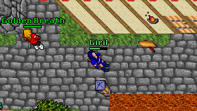 Giril on screen