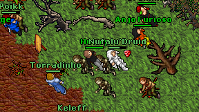 Huwop on screen
