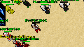 Evil Mikulek on screen