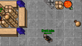 Dokain on screen