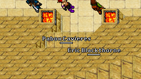 Eric Blackthorne on screen
