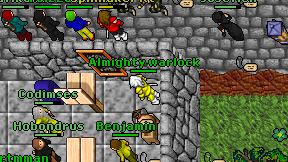 Almighty warlock on screen