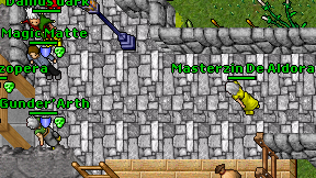 Masterzin De Aldora on screen