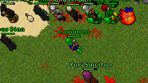 Caridwen on screen