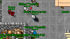 Dosu Sorcerer on screen