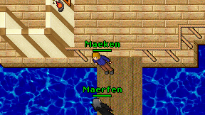 Maeken on screen