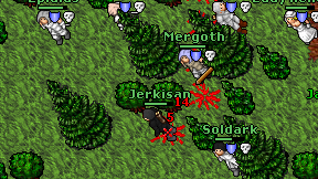 Jerkisan on screen