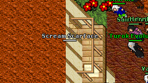Scream Scarface on screen