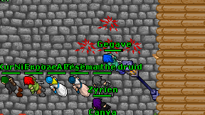Gegave on screen