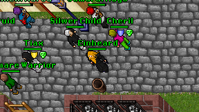 Einheard on screen