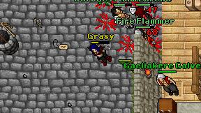 Grasy on screen