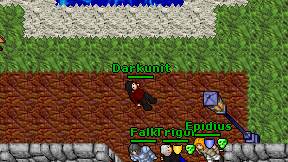 Darkunit on screen