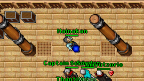 Hainakan on screen