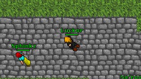 Luckor on screen