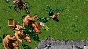 Goddyr on screen