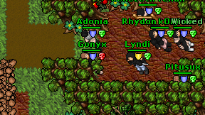 Gonyx on screen