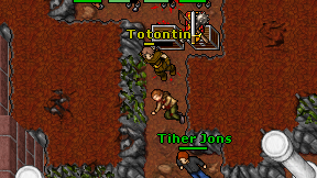 Totontin on screen