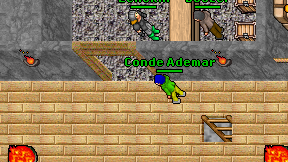 Conde Ademar on screen