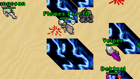 Flomes Tareth on screen